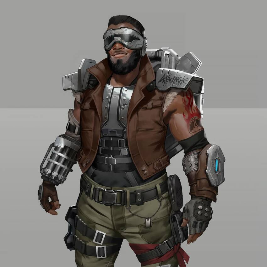 Barret Wallace (Apex Legends) Rule 34 Image