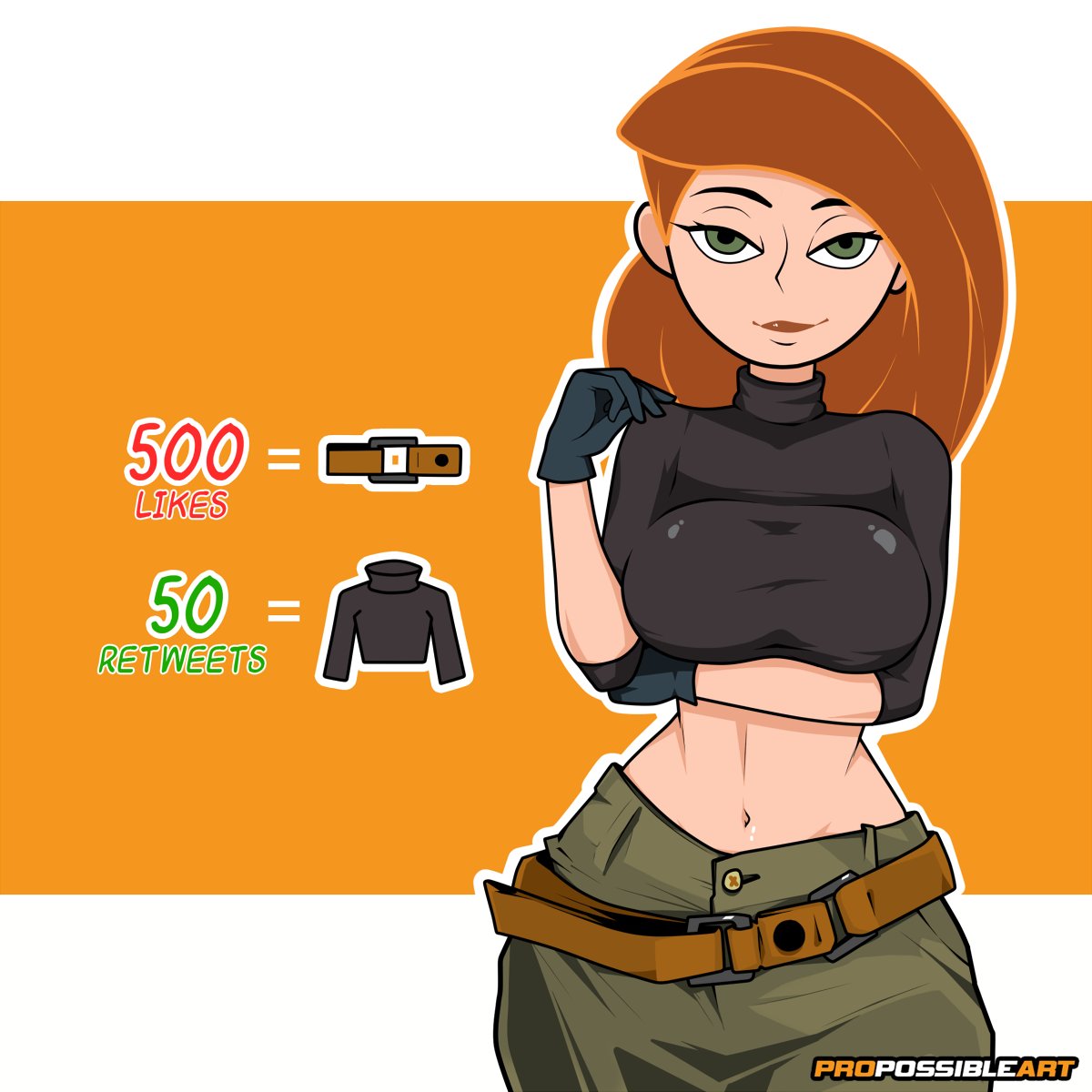 Kimberly Ann Possible (Disney) Rule 34 Image