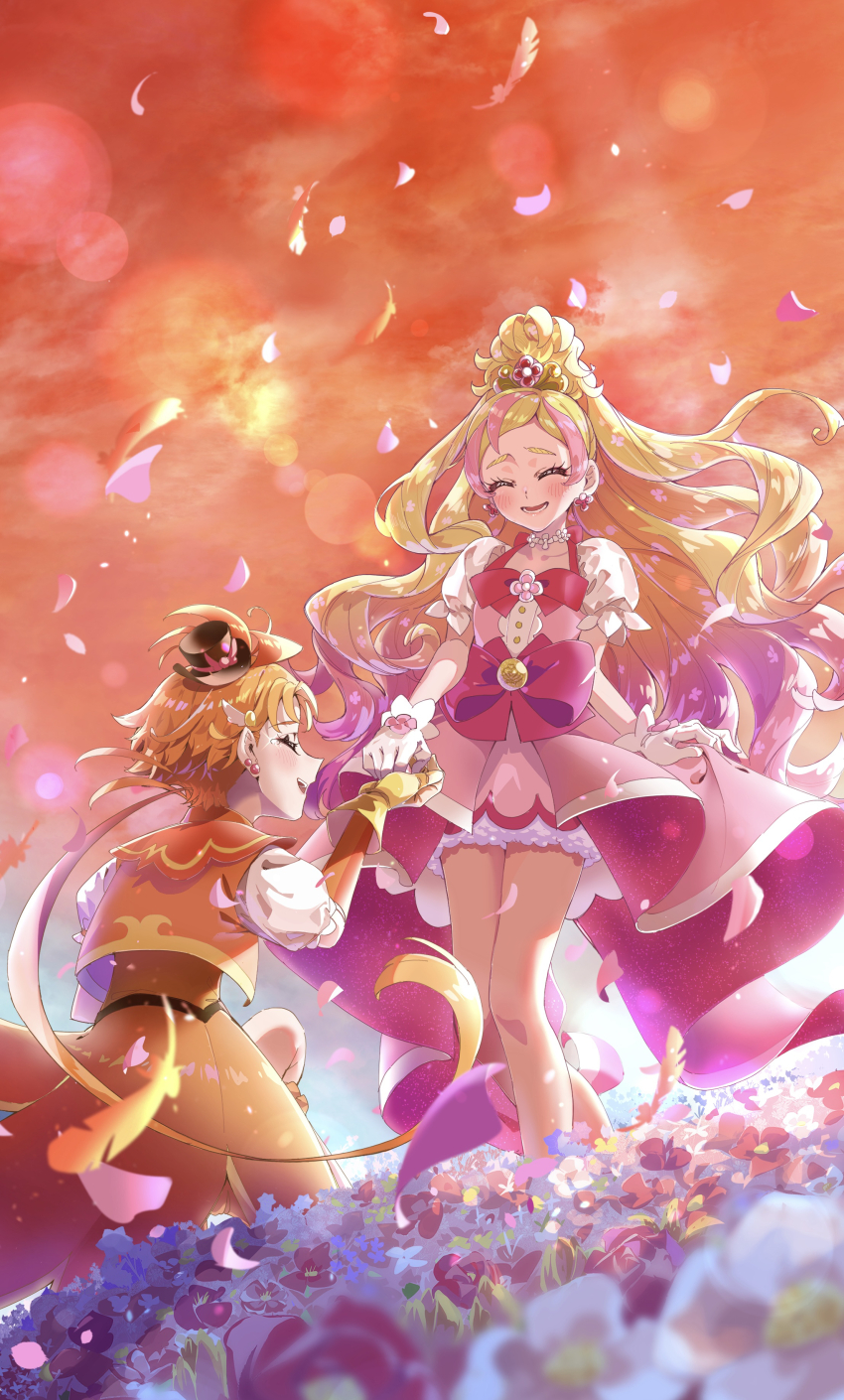 Cure Flora (Go! Princess Precure) Rule 34 Image