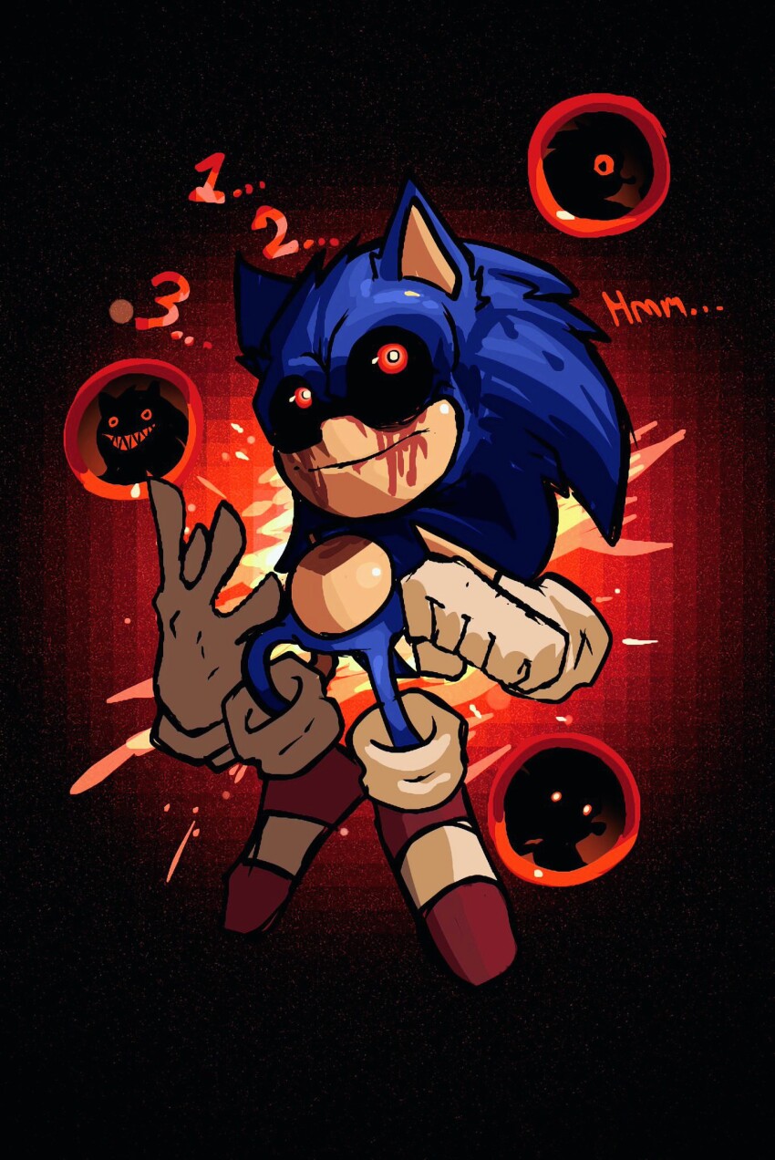 Sonic.Exe (Sonic (Series)) Rule 34 Image