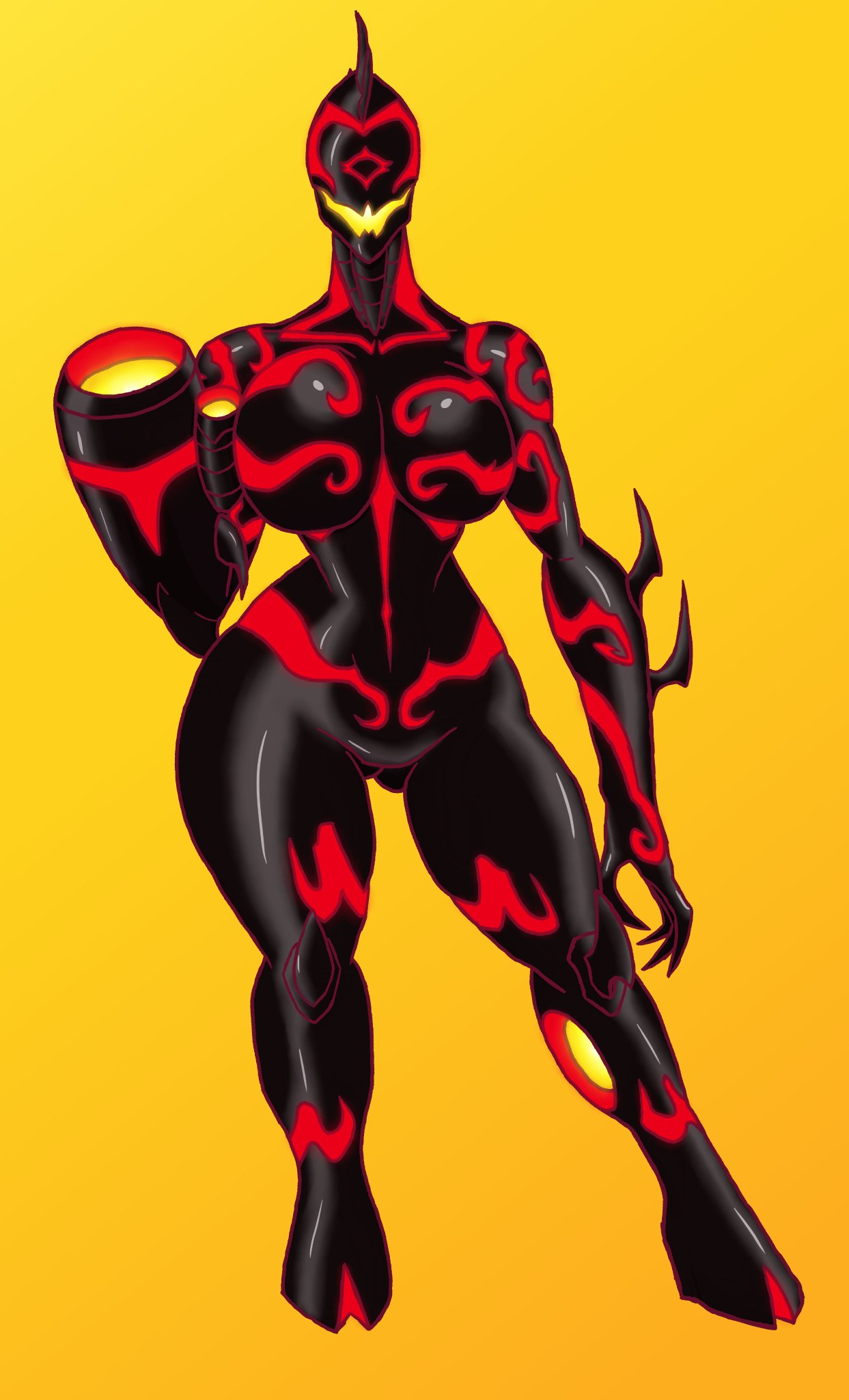 Galvanic Mechamorph (Ben 10) Rule 34 Image