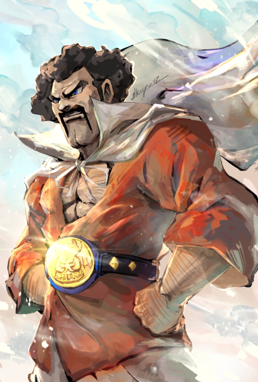 Mr. Satan (Dragon Ball) Rule 34 Image