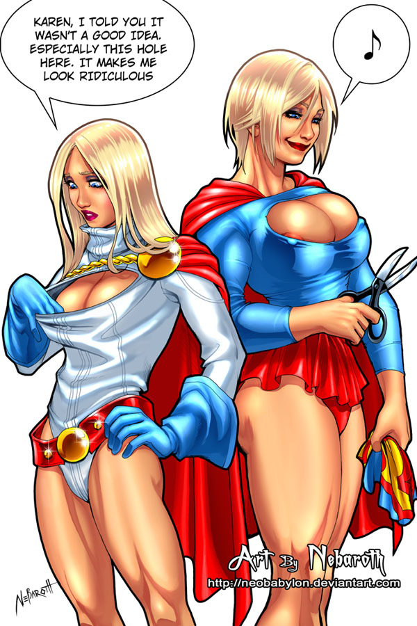 Power Girl (Dc) Rule 34 Image