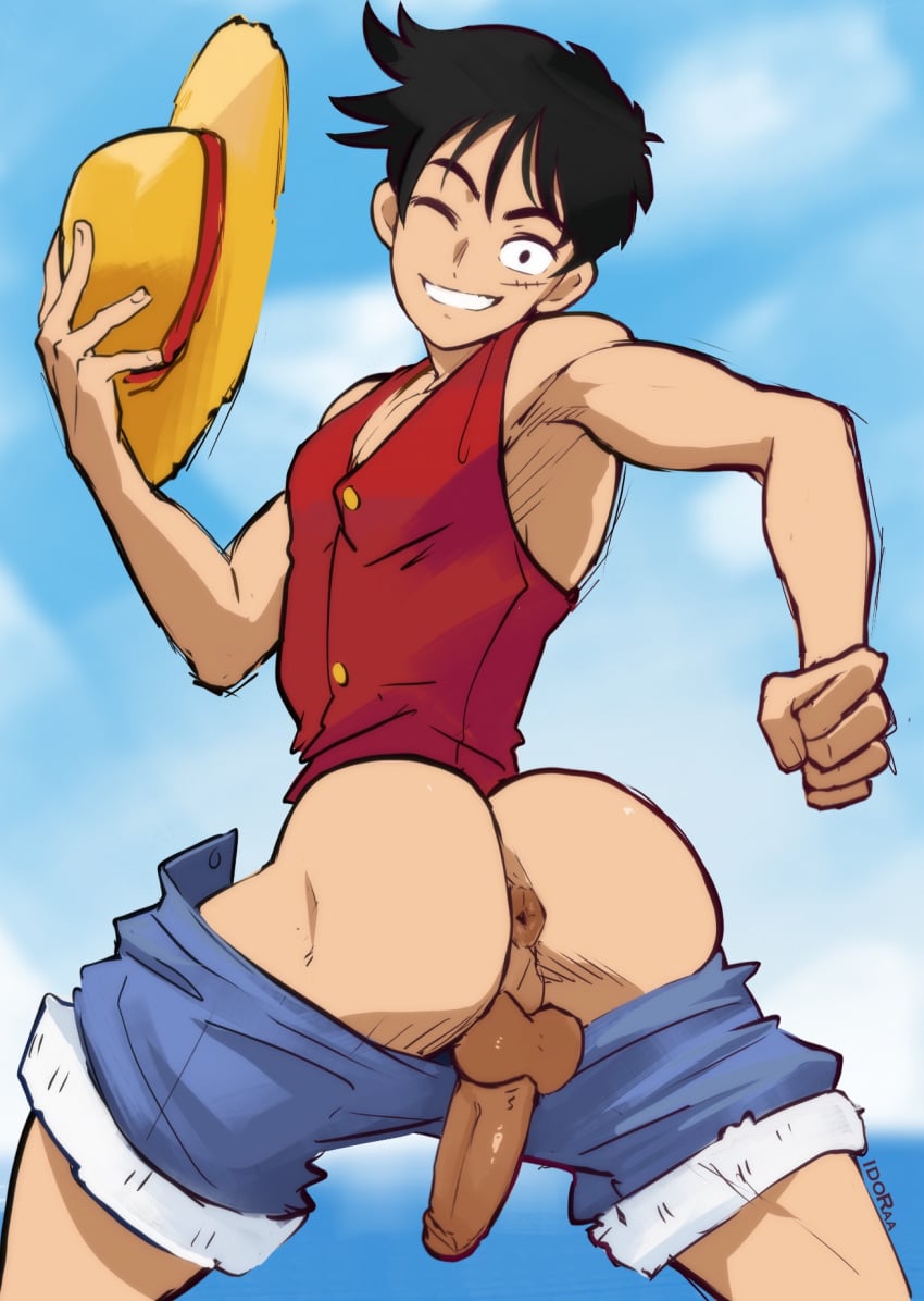 Monkey D Luffy (One Piece) Rule 34 Image