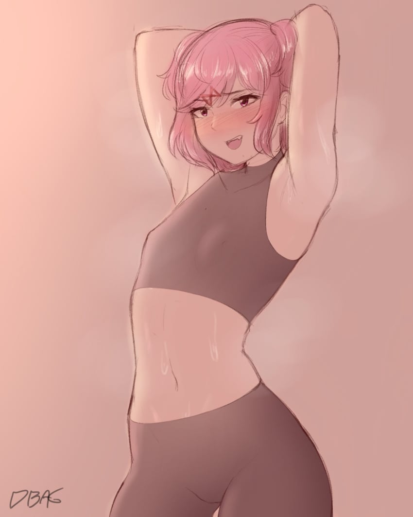 Natsuki (Doki Doki Literature Club) Rule 34 Image