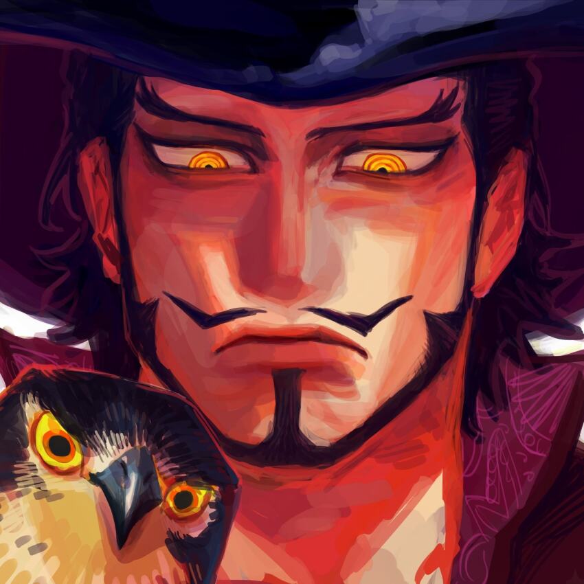 Dracule Mihawk (One Piece) Rule 34 Image