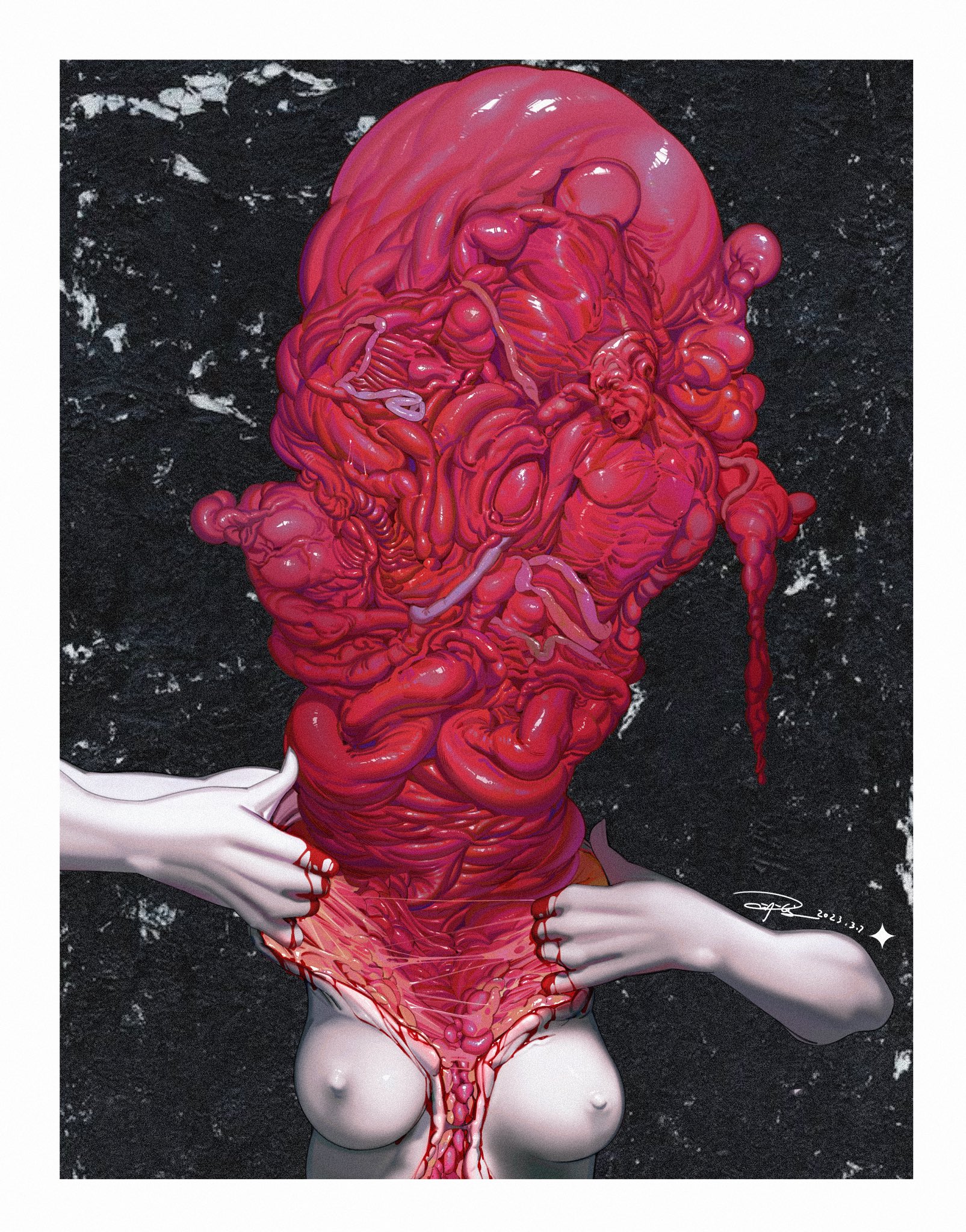 Body Horror Rule 34 Image