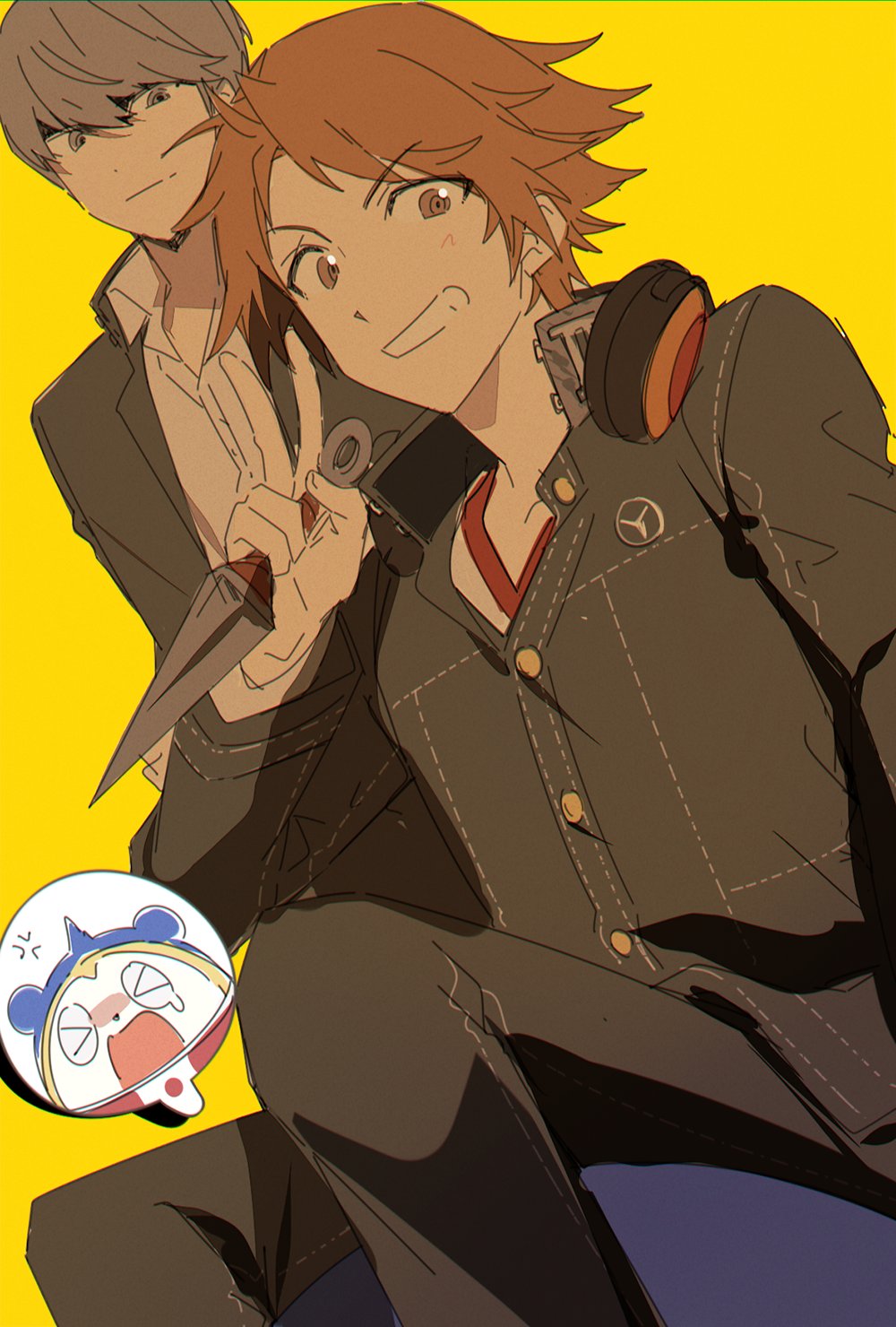 Hanamura Yousuke (Persona) Rule 34 Image