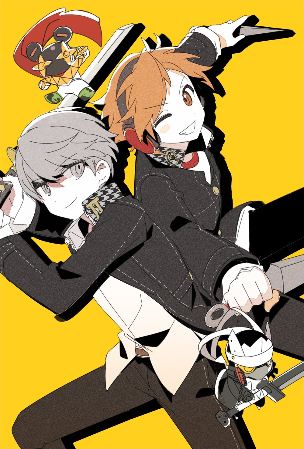 Hanamura Yousuke (Persona) Rule 34 Image