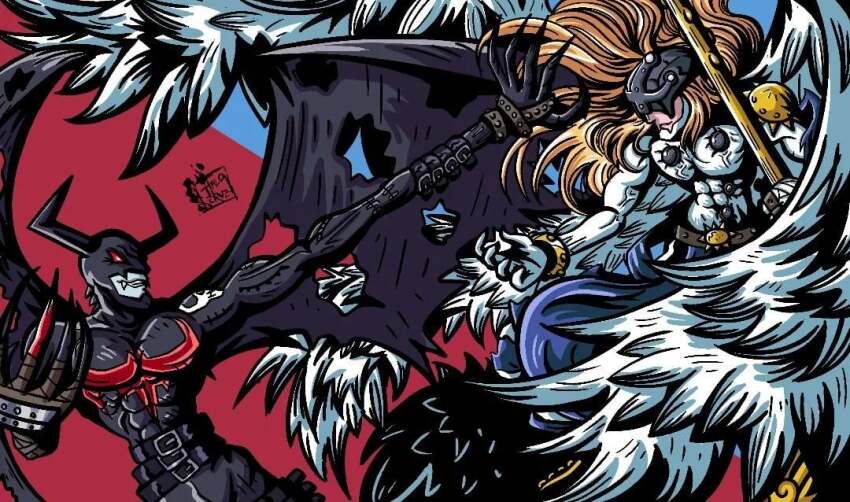 Angemon (Digimon) Rule 34 Image