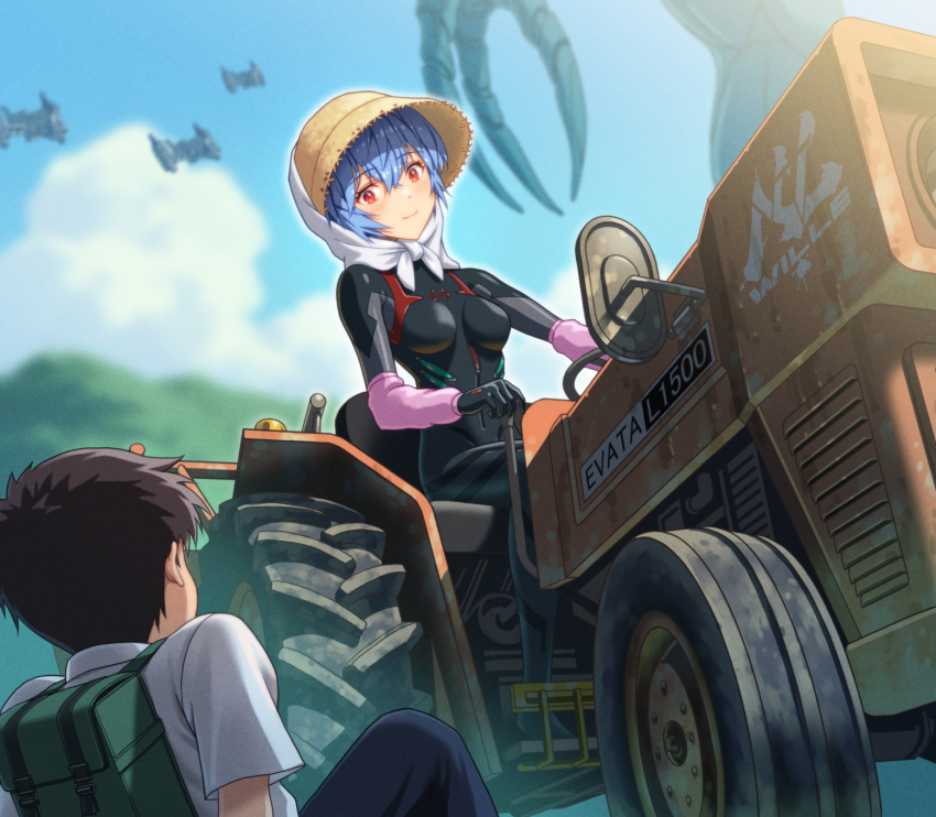 Ayanami Rei (Neon Genesis Evangelion) Rule 34 Image