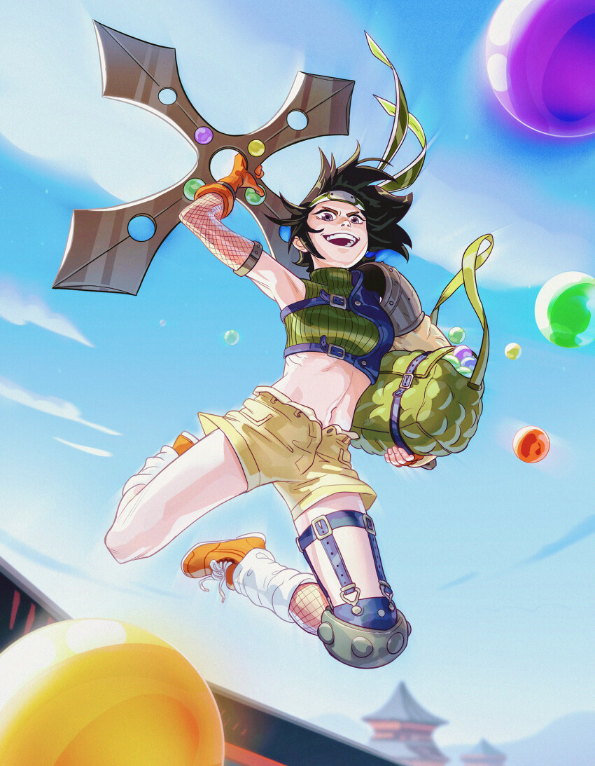 Yuffie Kisaragi (Final Fantasy) Rule 34 Image