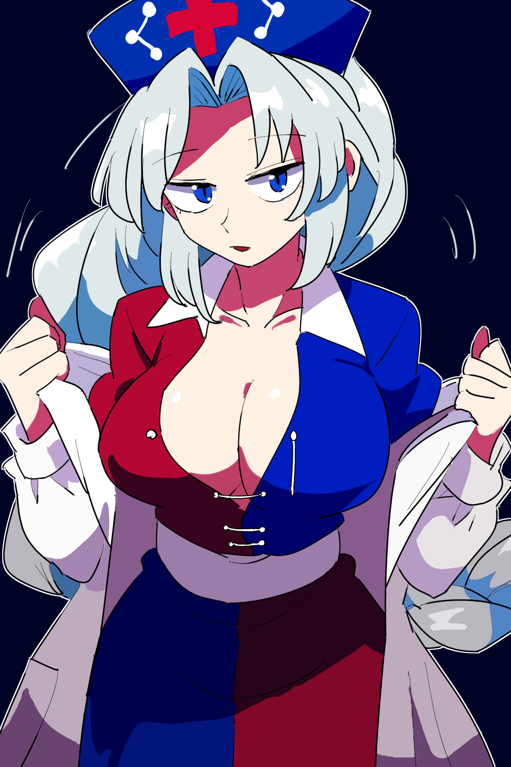 Yagokoro Eirin (Touhou) Rule 34 Image