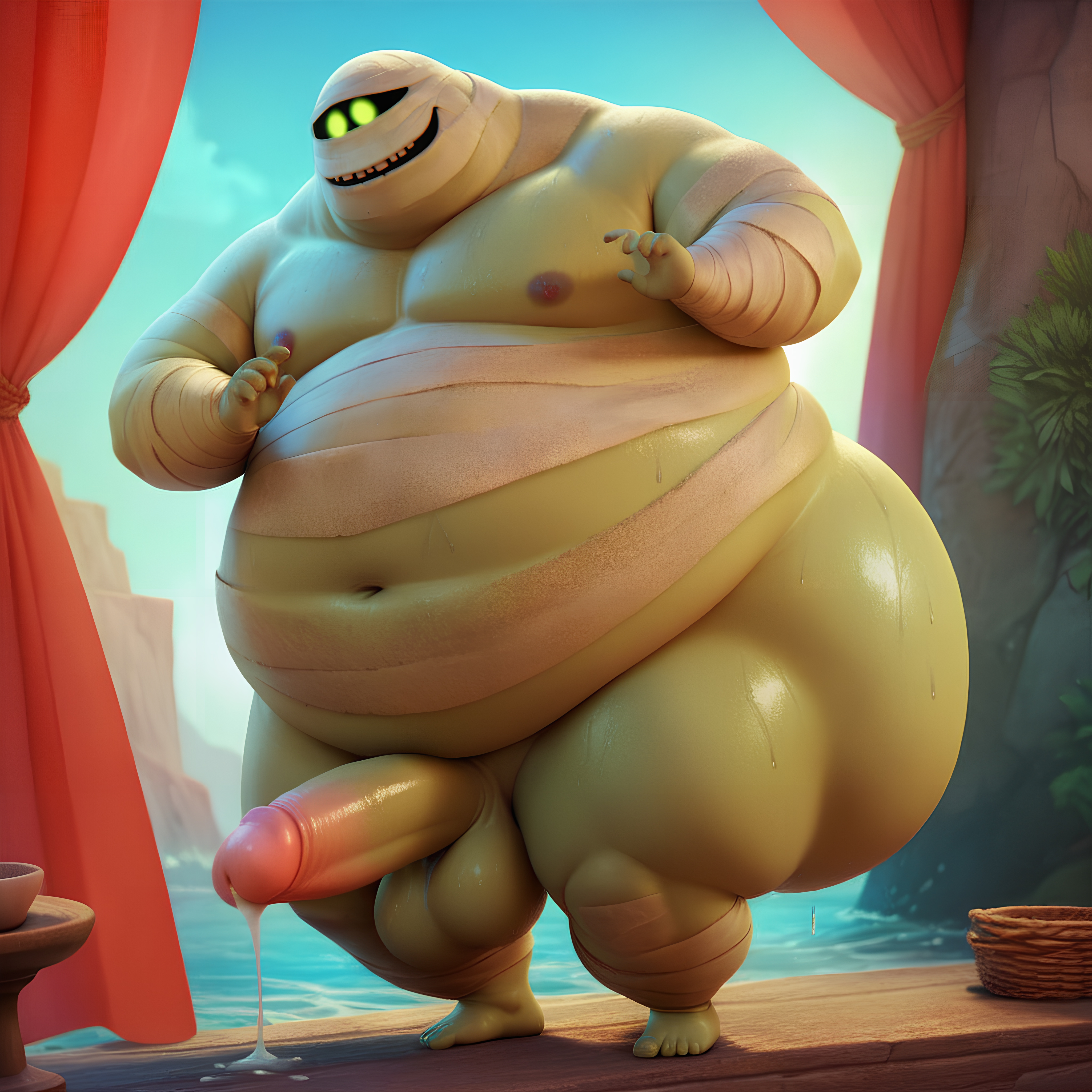 Murray The Mummy (Egyptian Mythology) Rule 34 Image