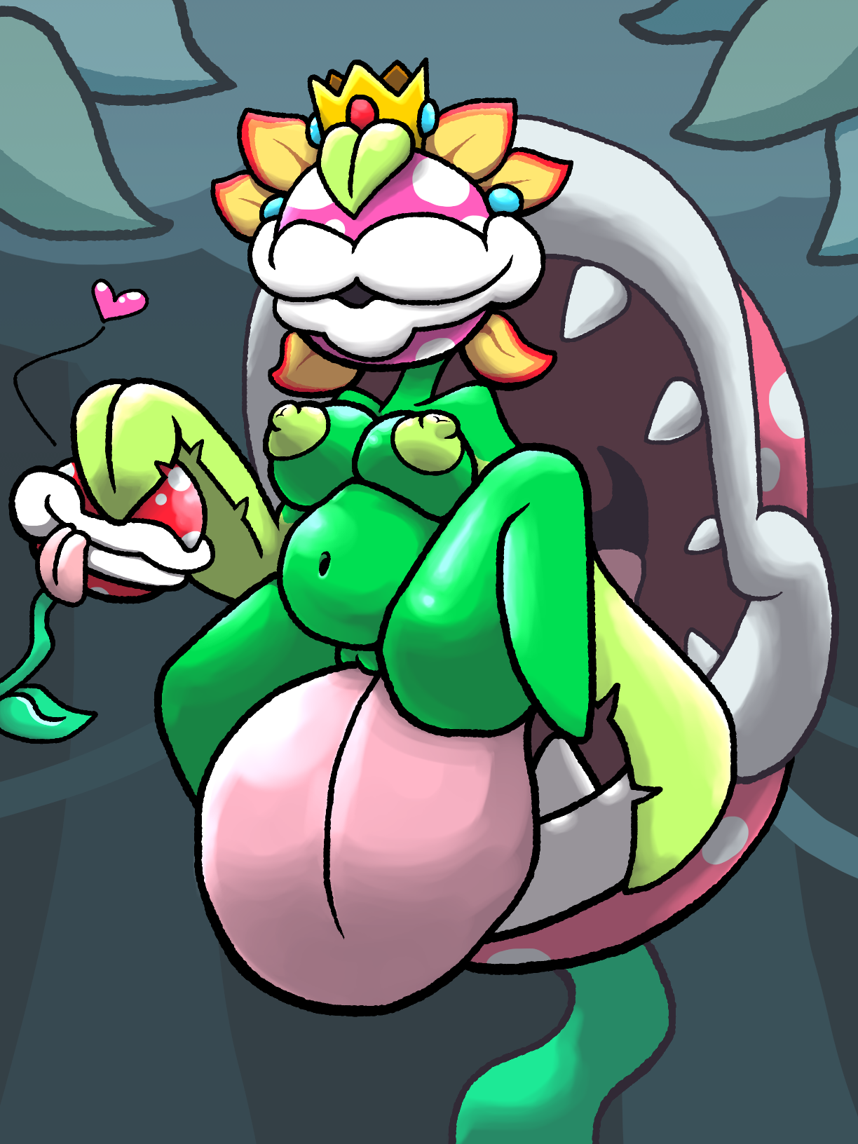 Piranha Plant (Mario (Series)) Rule 34 Image