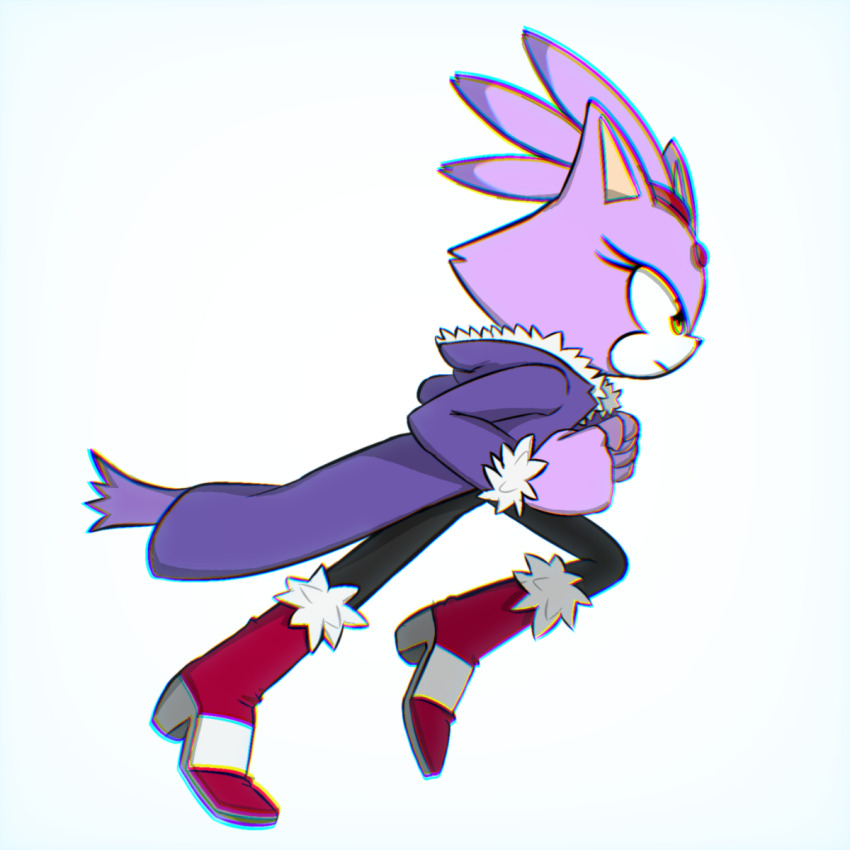 Blaze The Cat (Sonic (Series)) Rule 34 Image
