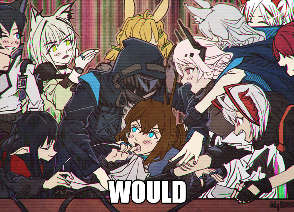 Amiya (Arknights) Rule 34 Image