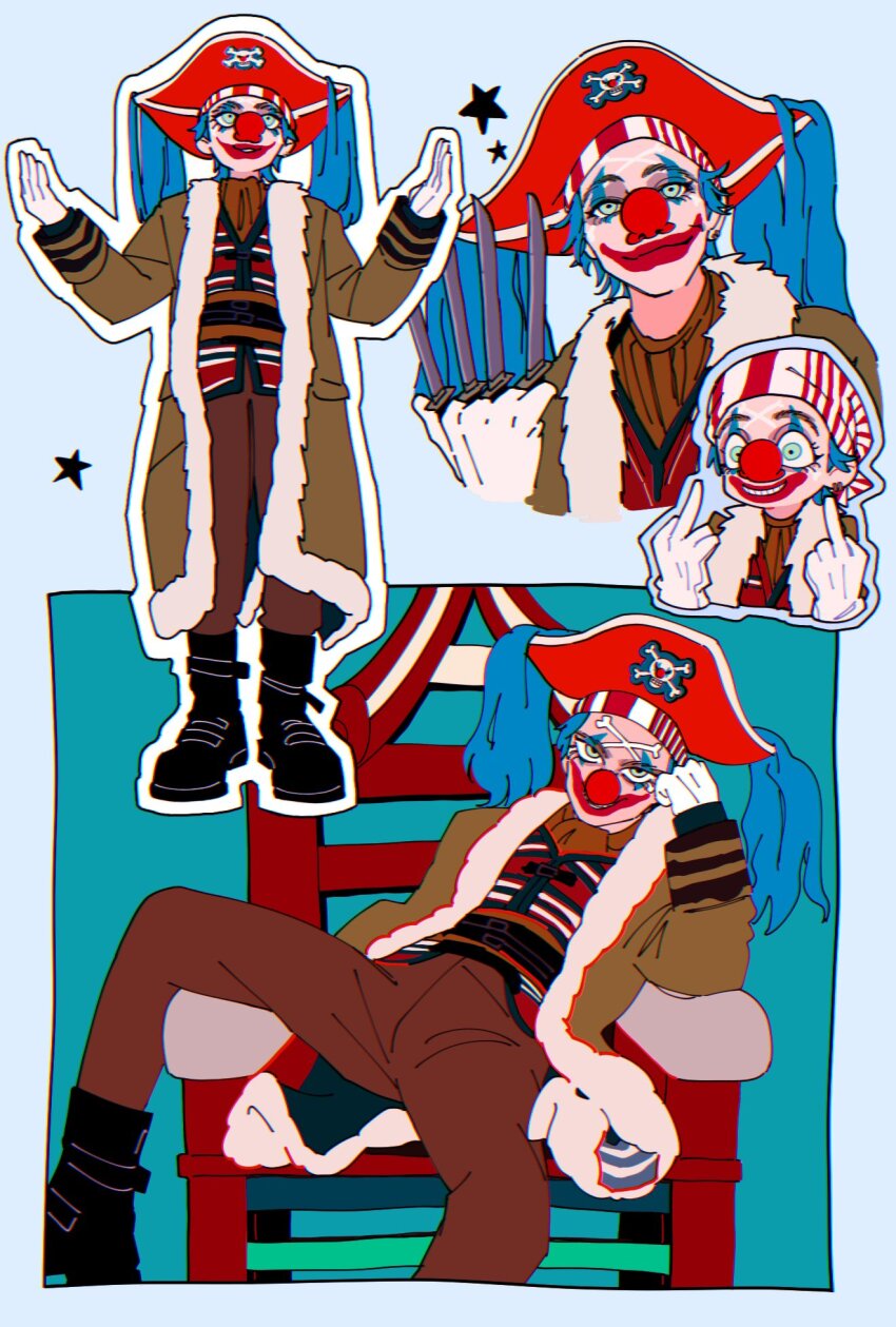 Buggy The Clown (One Piece) Rule 34 Image