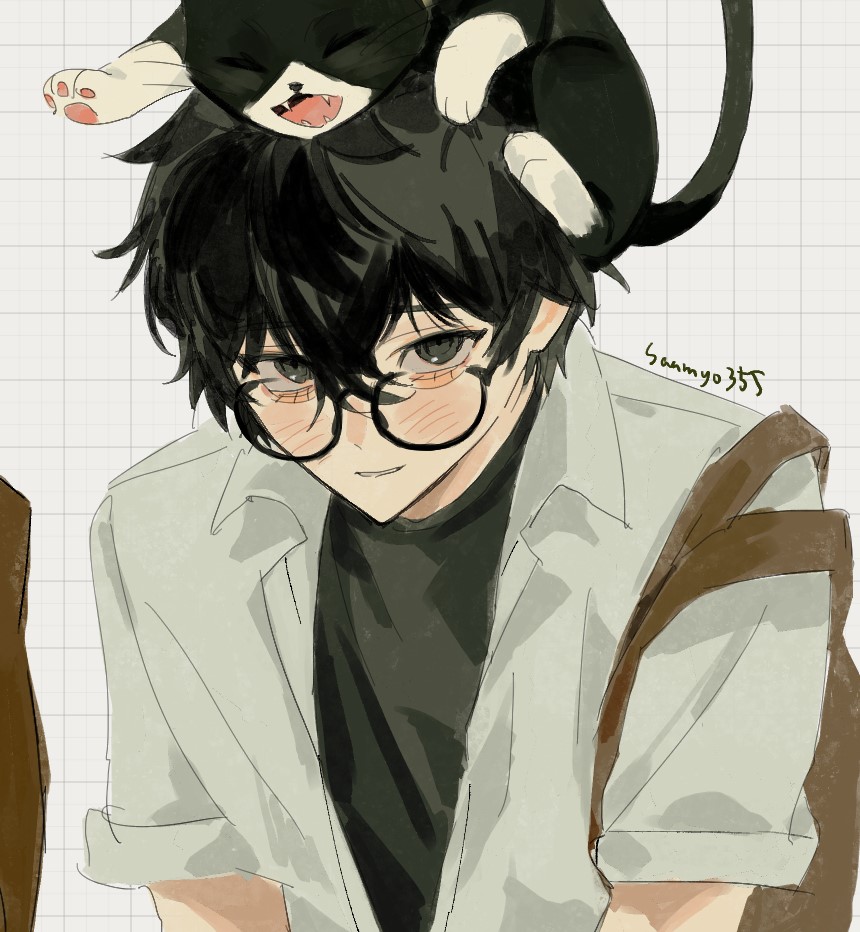 Amamiya Ren (Morgana (Persona 5)) Rule 34 Image