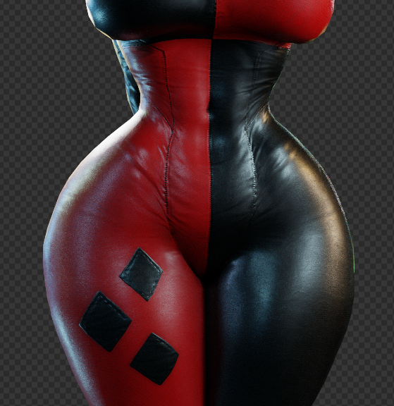 Harley Quinn (Batman: Arkham Knight) Rule 34 Image