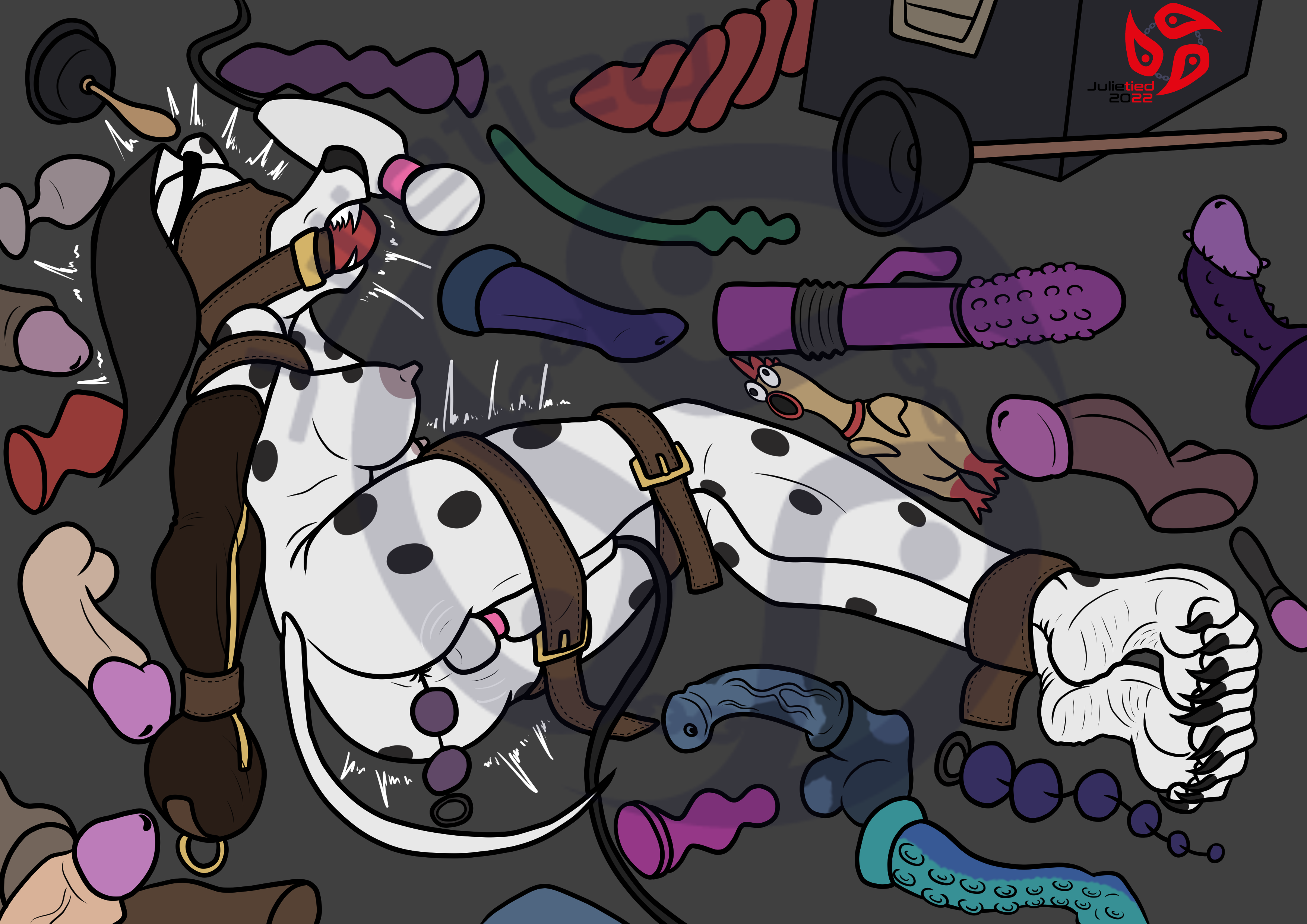 Delilah (101 Dalmatians) Rule 34 Image