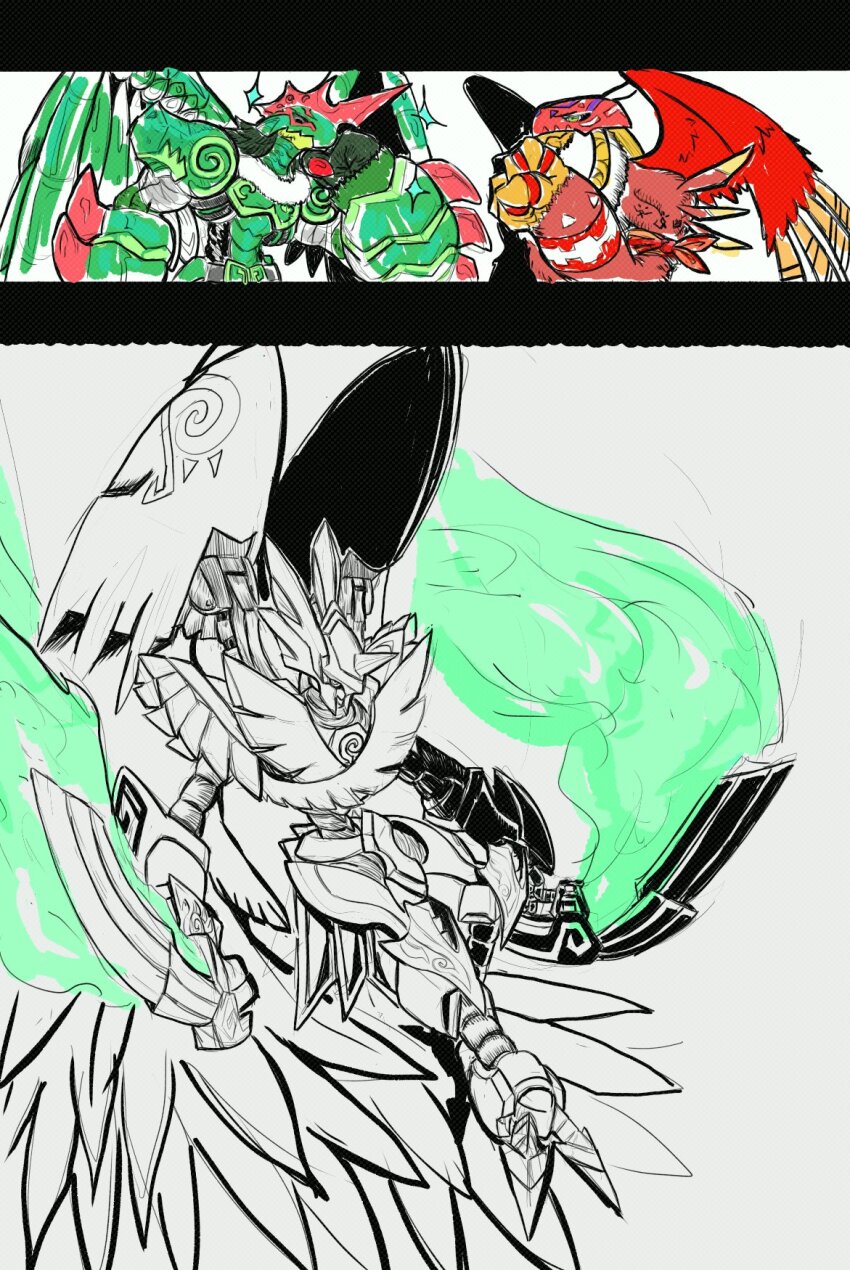 Garudamon (Digimon) Rule 34 Image