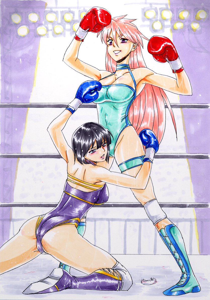 Mighty Yukiko (Wrestle Angels) Rule 34 Image