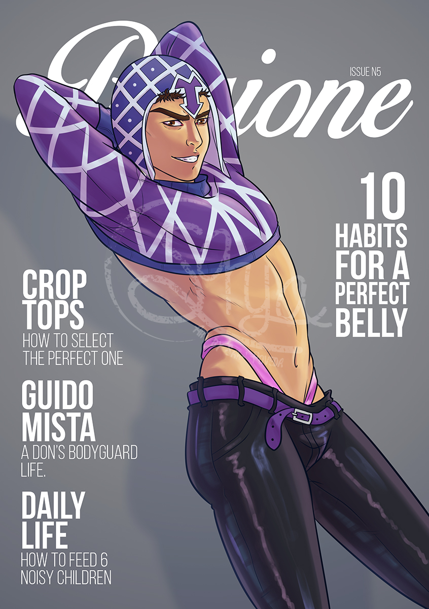 Guido Mista (Jojo'S Bizarre Adventure) Rule 34 Image