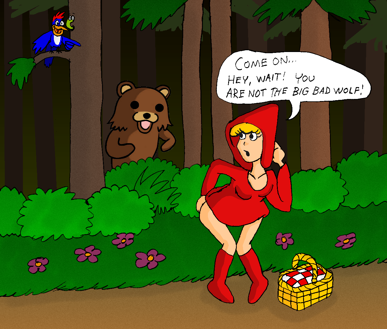 Little Red Riding Hood Rule 34 Image