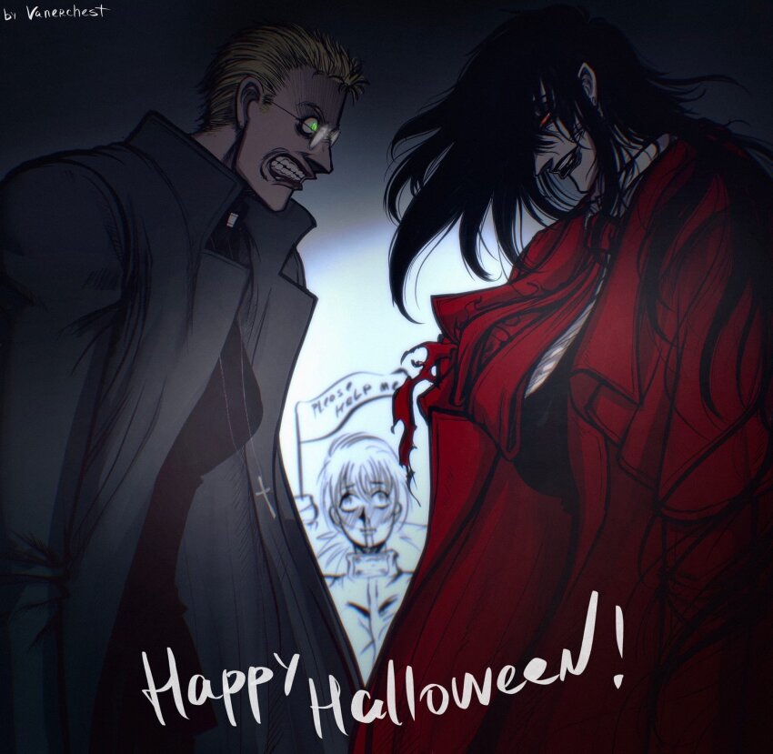 Alexander Anderson (Hellsing) Rule 34 Image