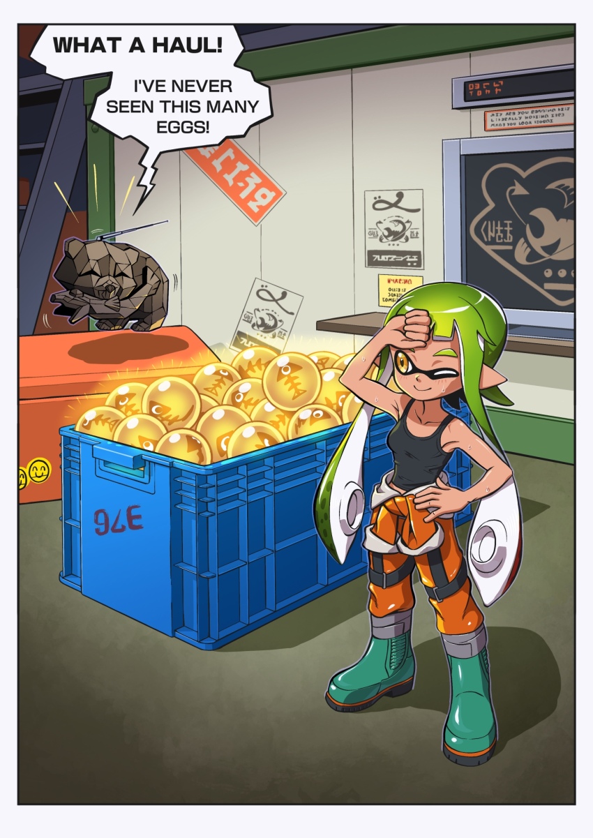 Inkling Girl (Nintendo) Rule 34 Image