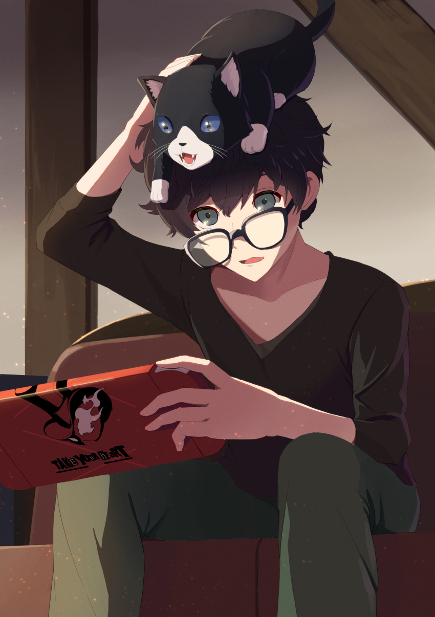 Amamiya Ren (Morgana (Persona 5)) Rule 34 Image