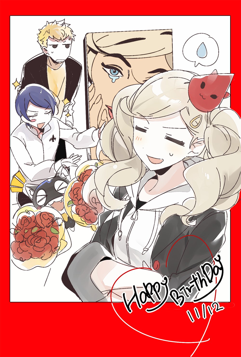Takamaki Anne (Morgana (Persona 5)) Rule 34 Image