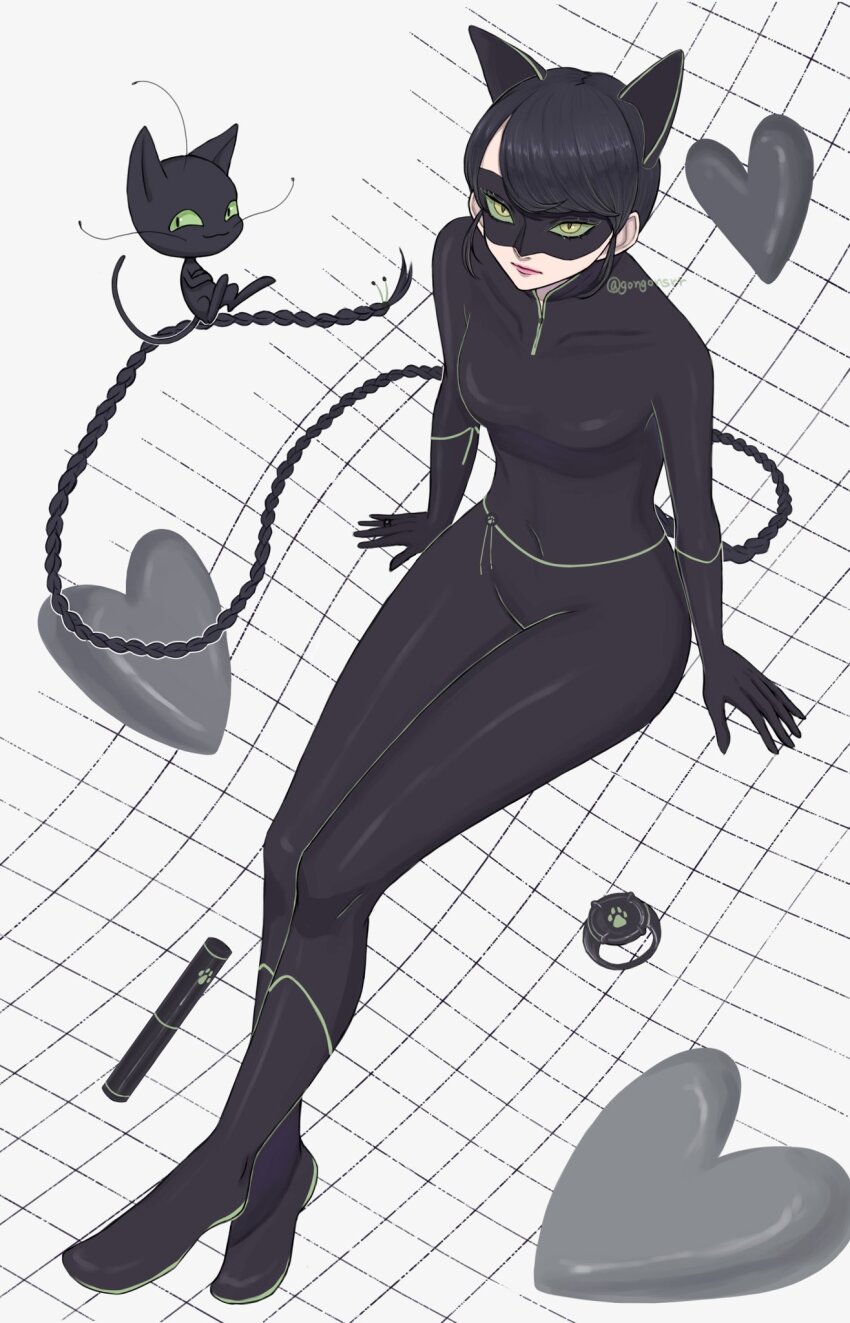 Marinette Dupain-Cheng (Lady Noir) Rule 34 Image