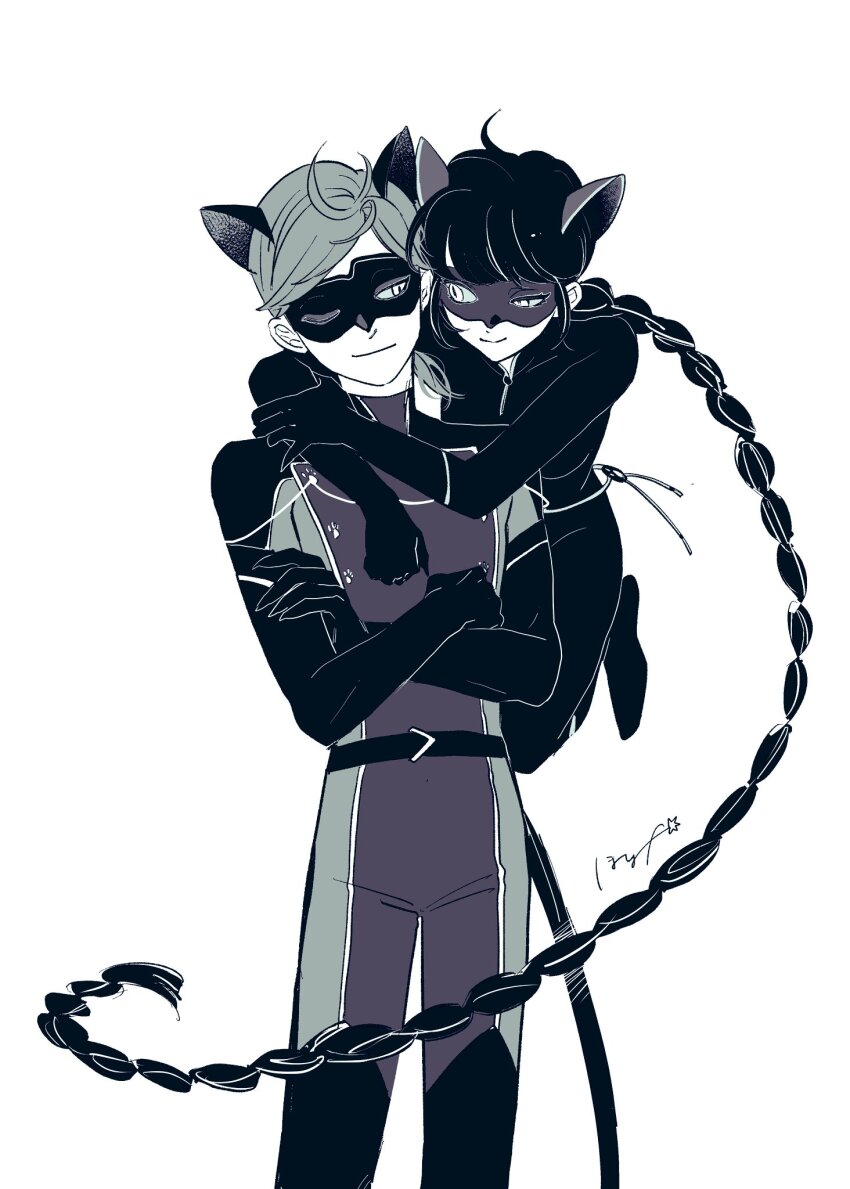 Adrien Agreste (Lady Noir) Rule 34 Image