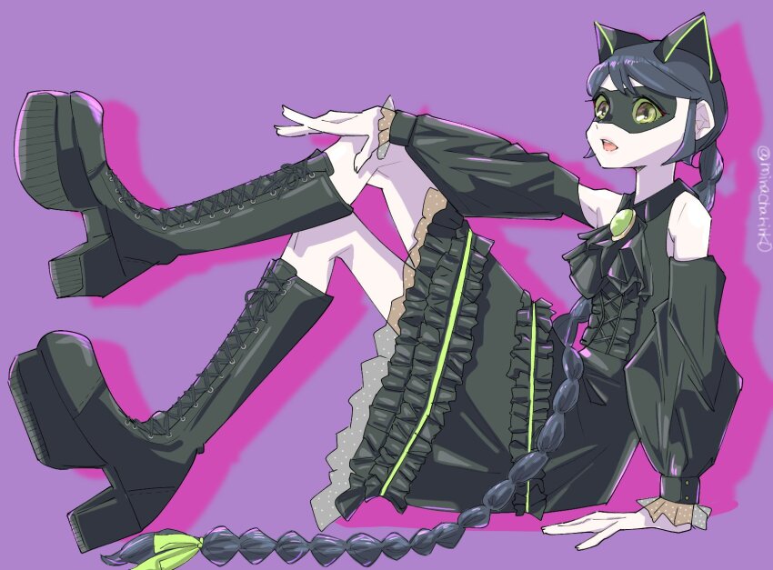 Marinette Dupain-Cheng (Lady Noir) Rule 34 Image