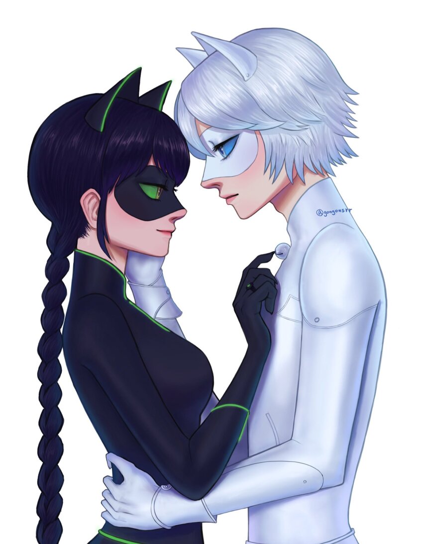 Adrien Agreste (Lady Noir) Rule 34 Image