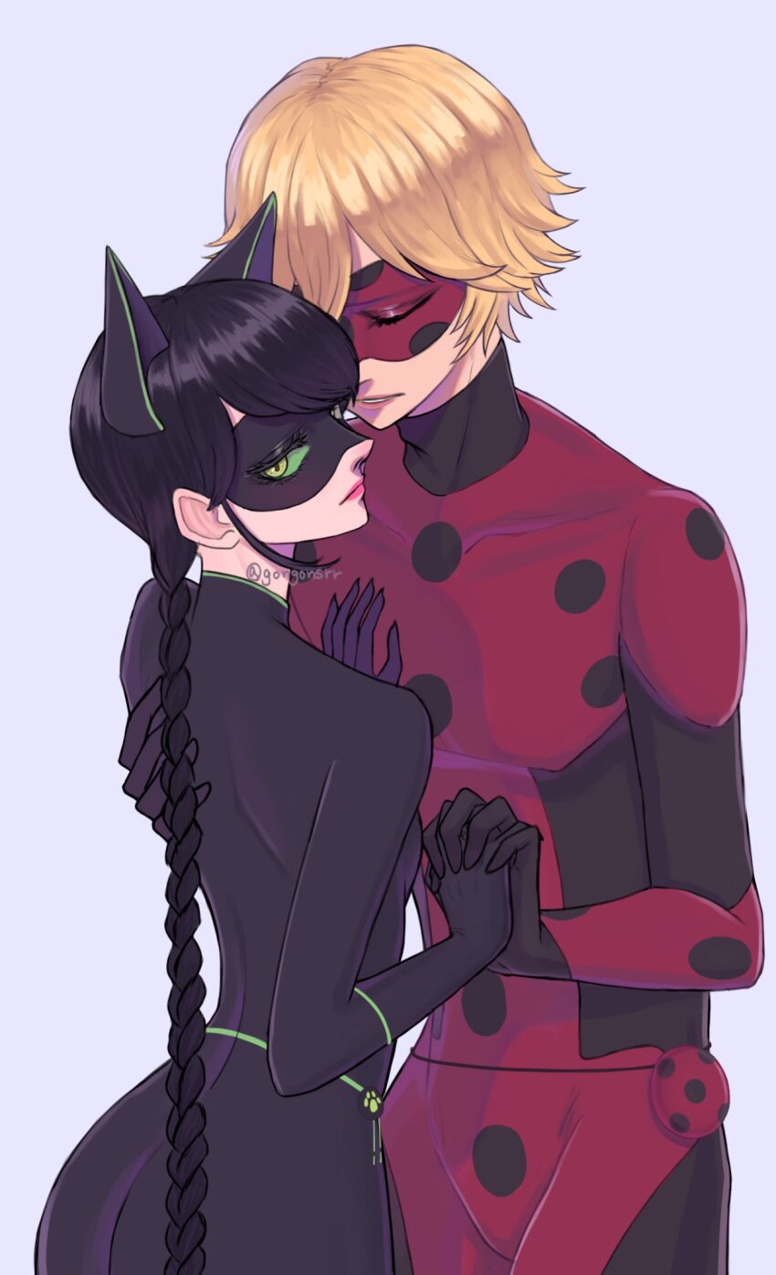 Adrien Agreste (Lady Noir) Rule 34 Image