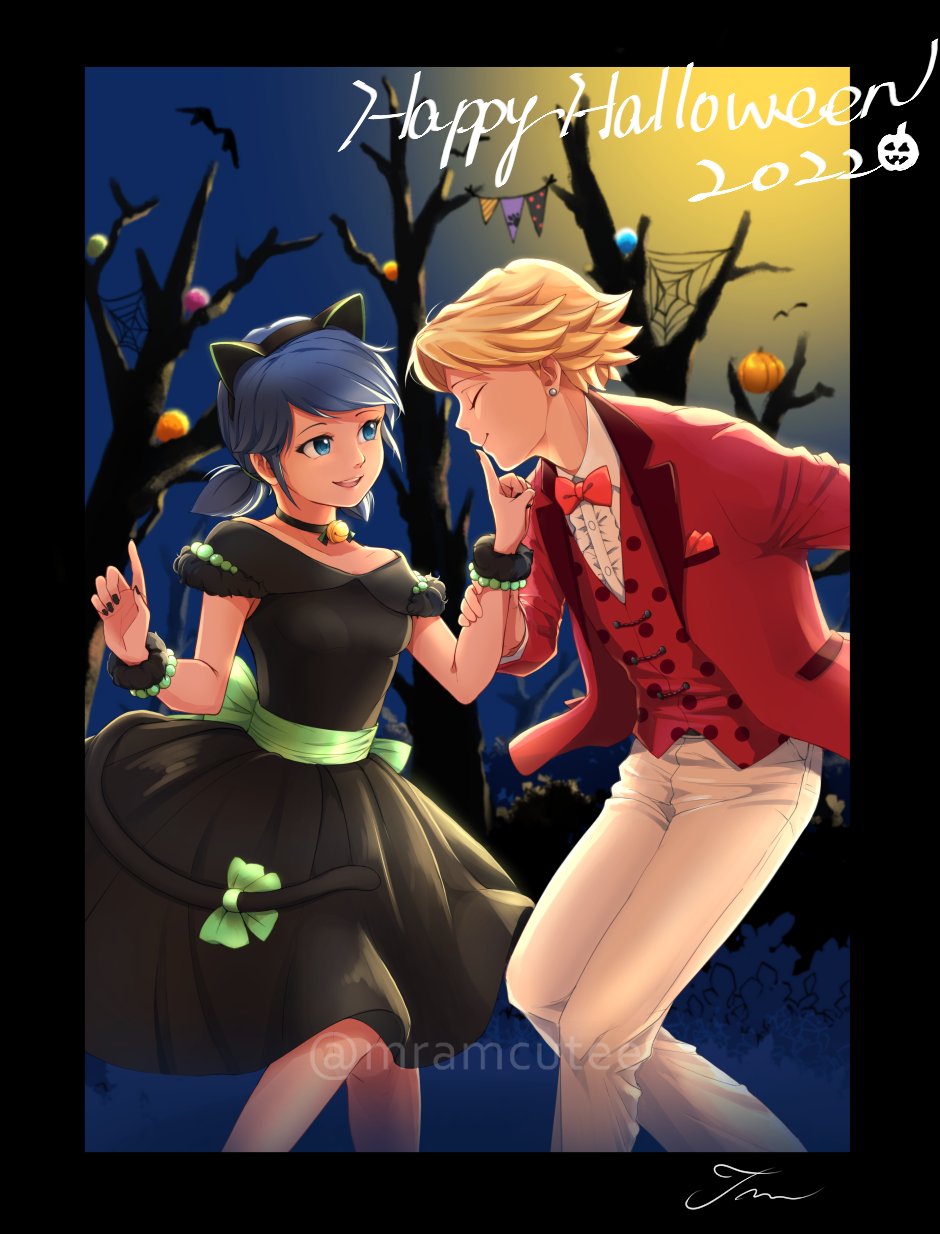 Adrien Agreste (Halloween) Rule 34 Image