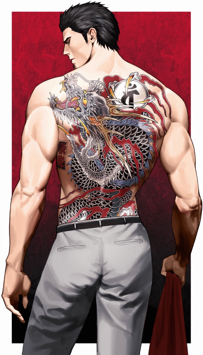 Kiryu Kazuma (Ryuu Ga Gotoku (Series)) Rule 34 Image
