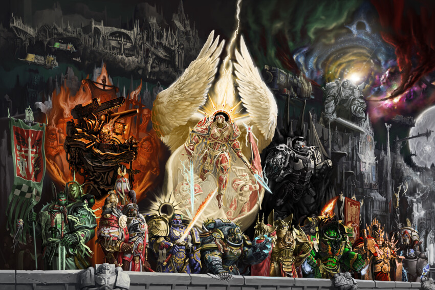 Adeptus Astartes (Sanguinius) Rule 34 Image