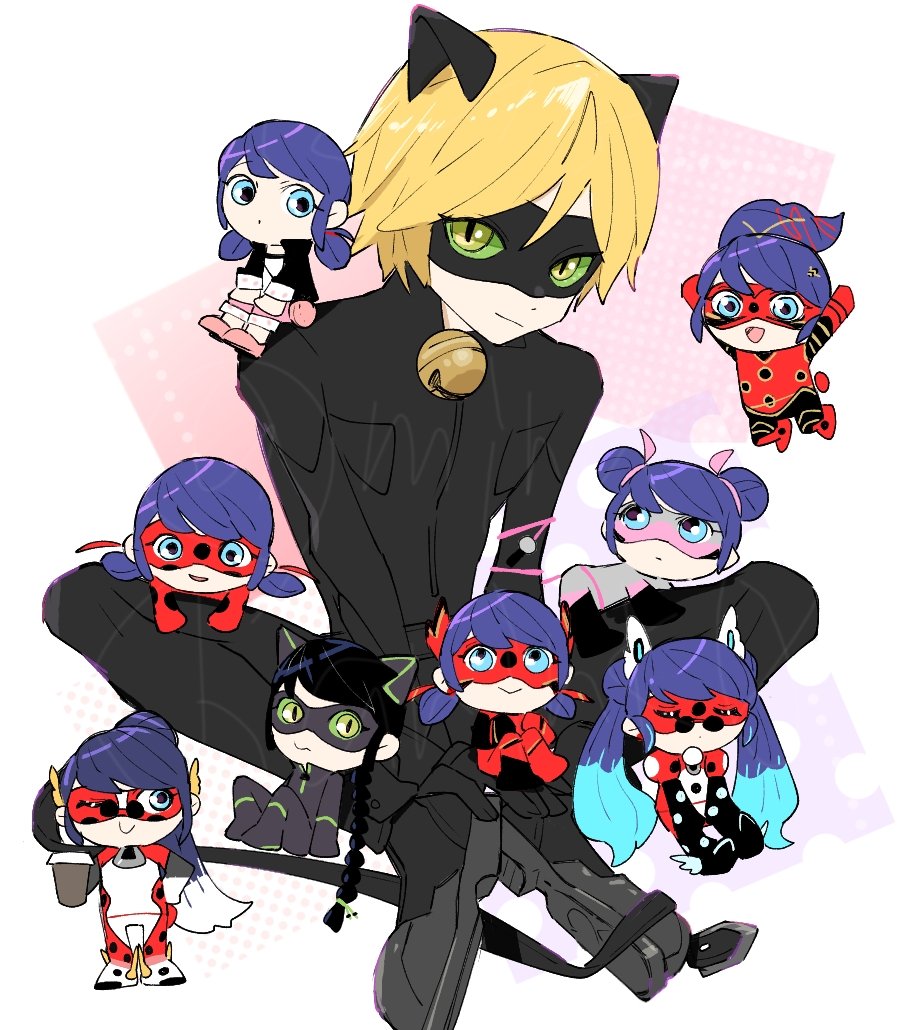 Adrien Agreste (Lady Noir) Rule 34 Image