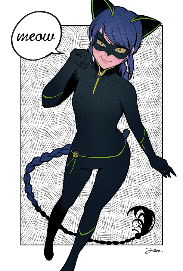 Marinette Dupain-Cheng (Lady Noir) Rule 34 Image
