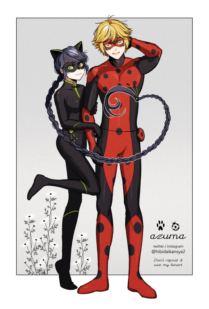 Adrien Agreste (Lady Noir) Rule 34 Image