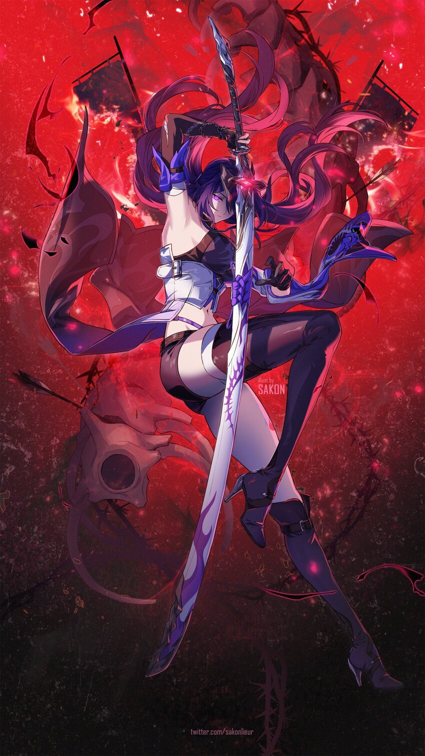 Acheron (Honkai: Star Rail) Rule 34 Image