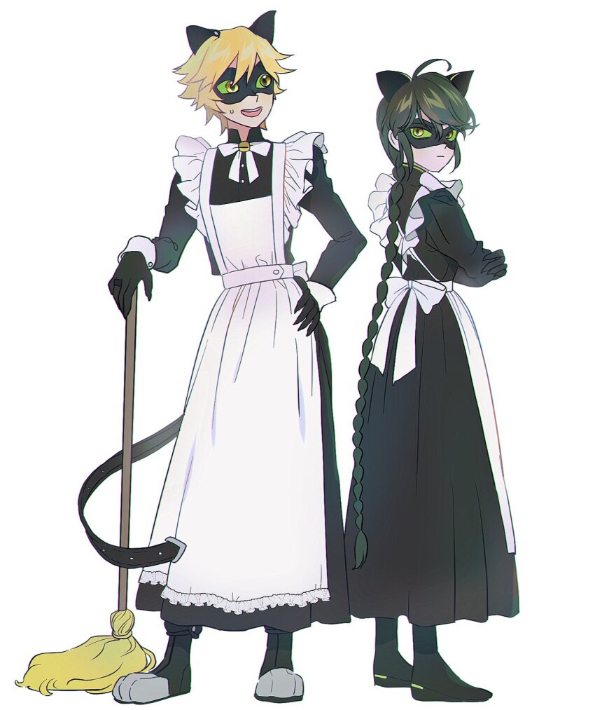 Adrien Agreste (Lady Noir) Rule 34 Image