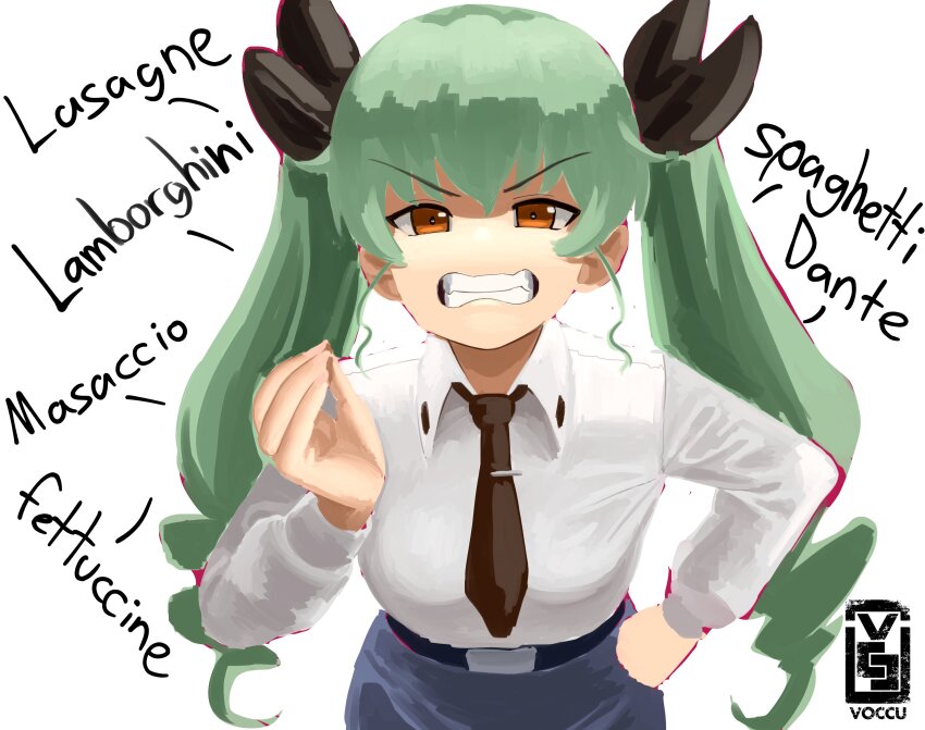 Anchovy (Girls Und Panzer) Rule 34 Image