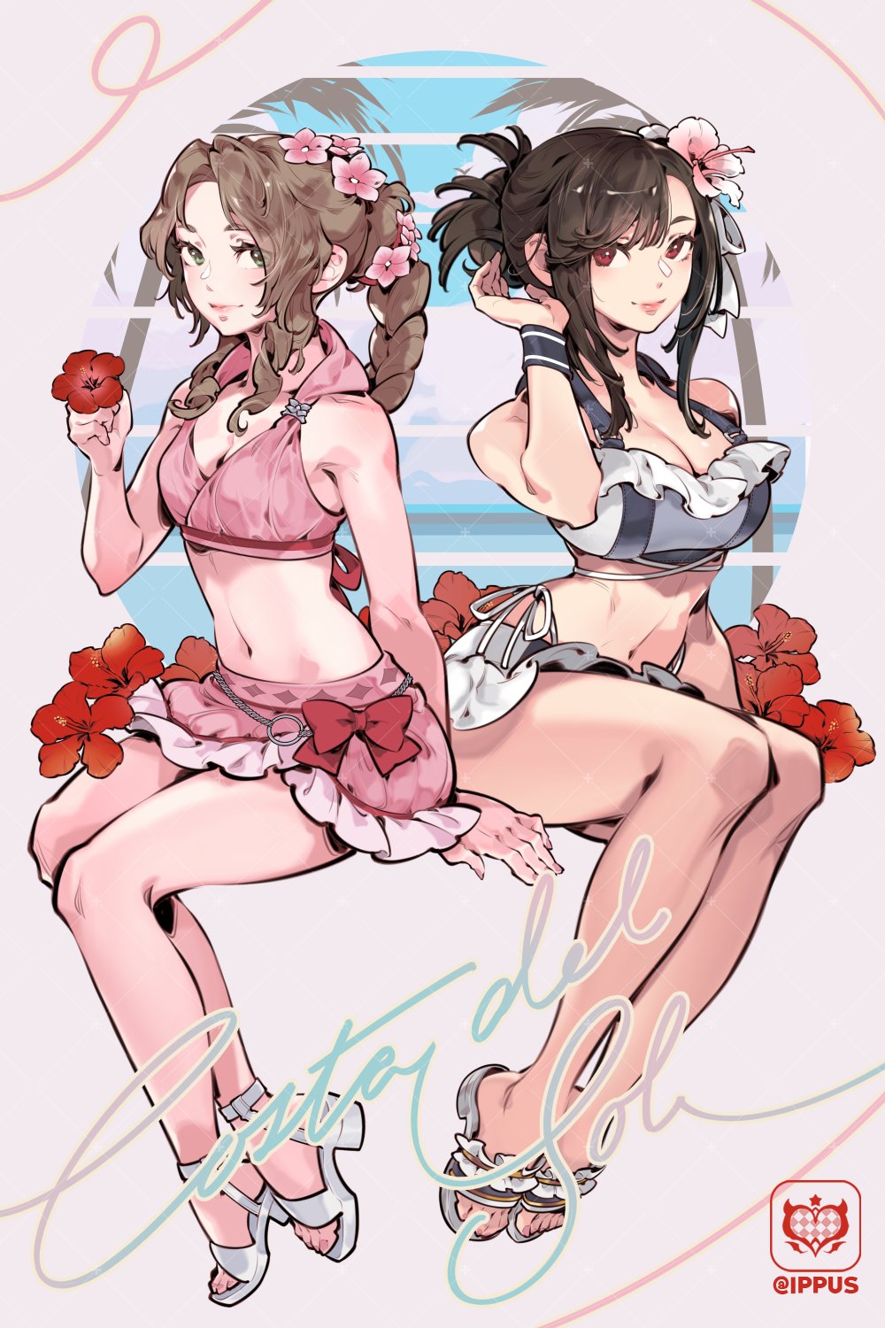Aerith Gainsborough (Final Fantasy) Rule 34 Image