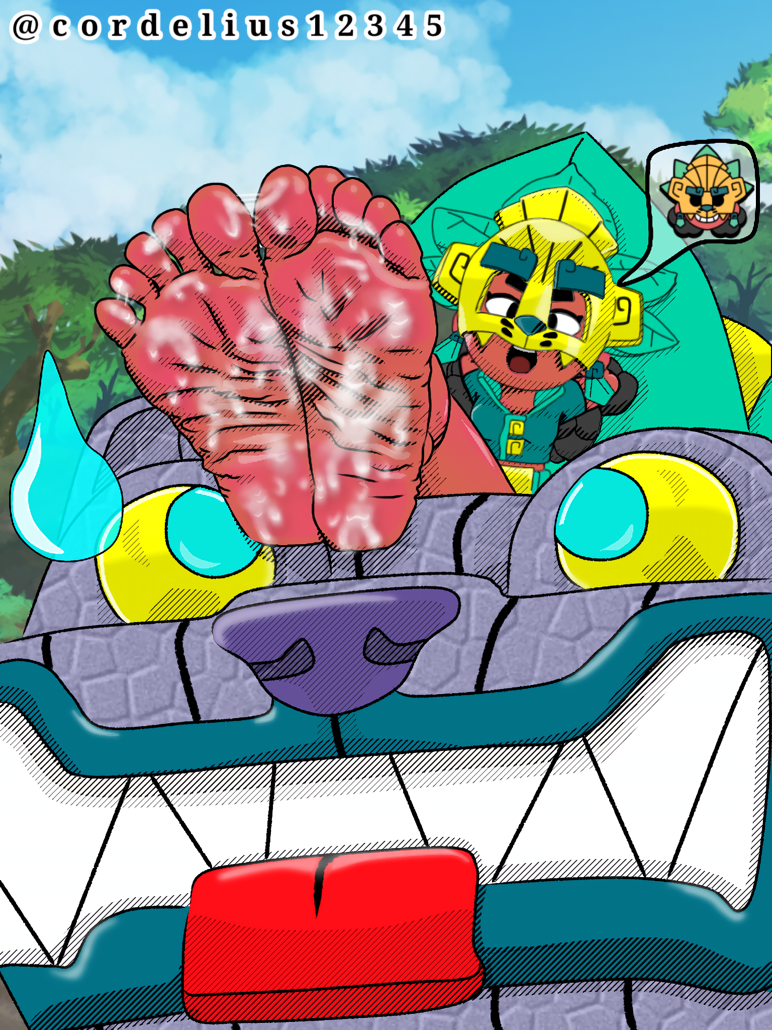 Meg (Brawl Stars) Rule 34 Image
