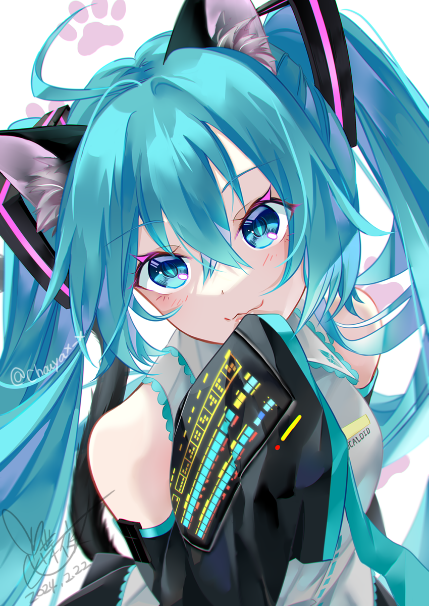 Hatsune Miku (Cat Day) Rule 34 Image